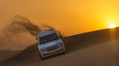 Desert Safari, Dune Bashing and BBQ Dinner